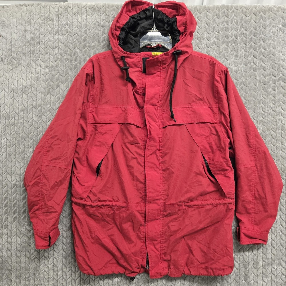 Vintage Gap Jacket Mens Size XS Red Alpine A317 Racing Series Ski 1990s